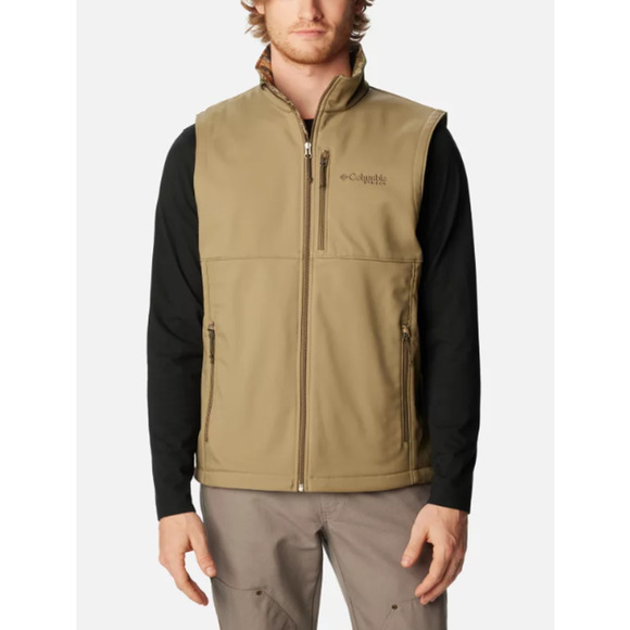 Columbia Other - Columbia PHG Ascender Softshell Mens Vest - Mens XL - Khaki - NWT